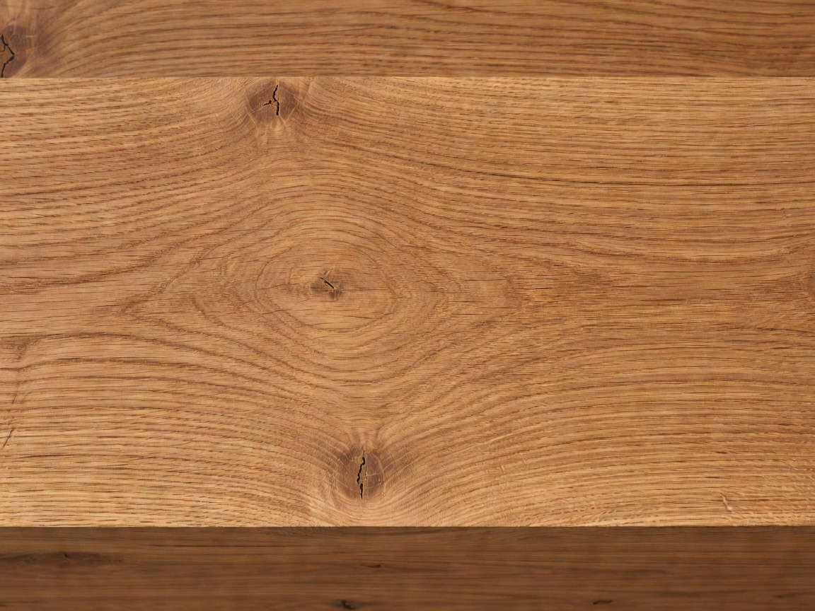 Warm honey-toned white oak structural timber grain detail